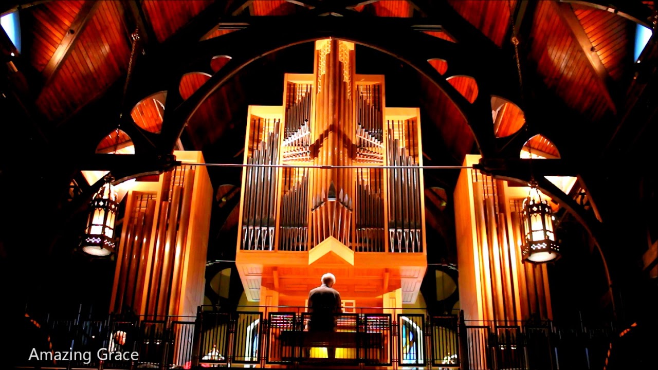 Amazing Grace - Gospel Organ Music cover by Peter Cook