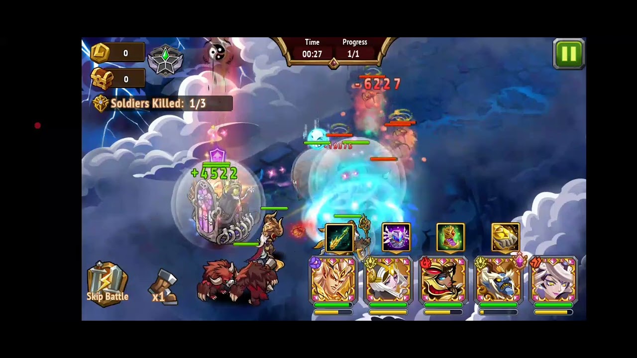 Magic Rush Heroes Elite dungeon 135 lv95