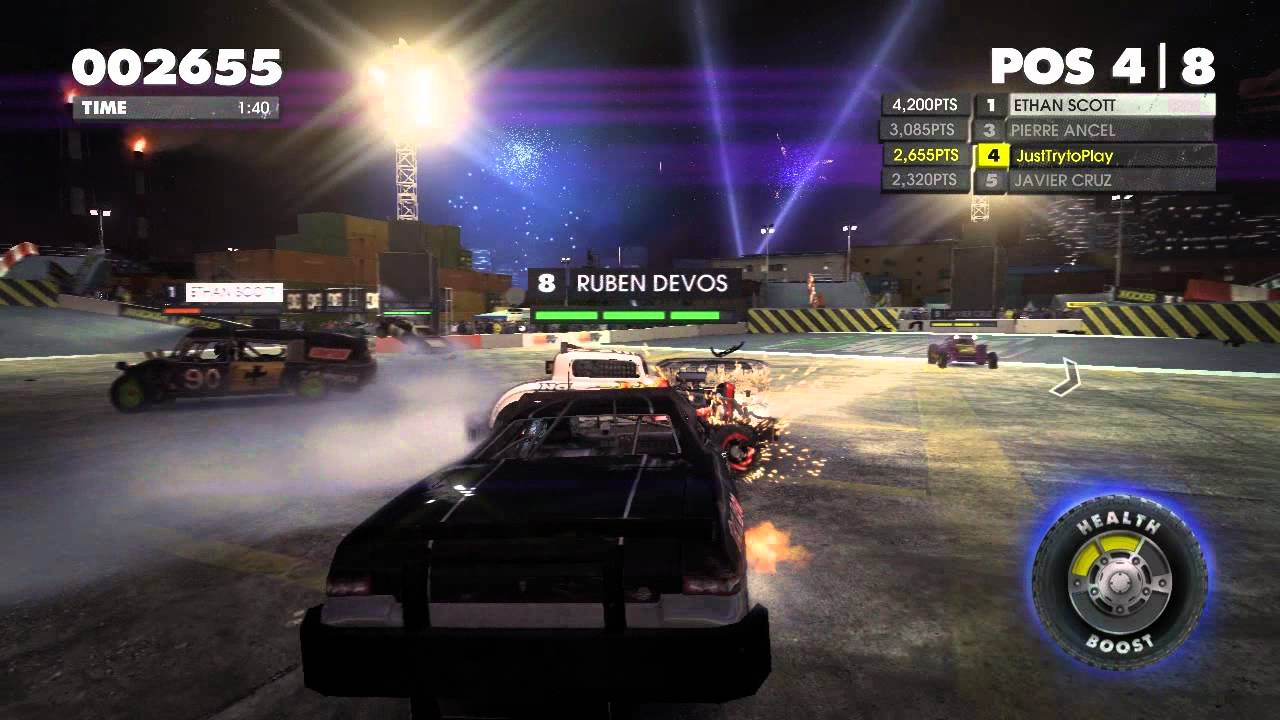 DiRT Showdown - Gameplay Walkthrough - #16 - Dockside Demolition [Yokohama RAM-RACE]
