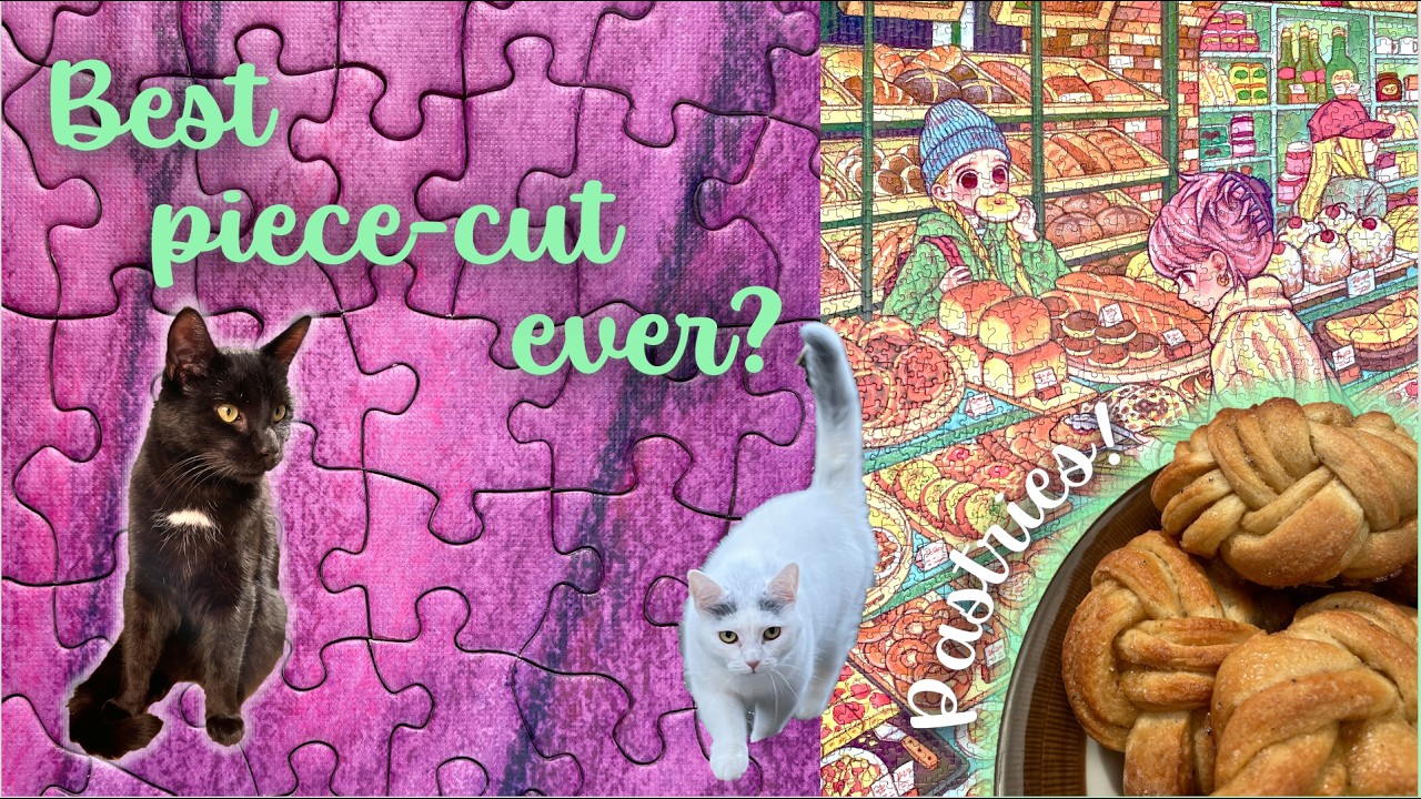 Puzzle review and timelapse: High quality from Soonness - and baking cardamom buns