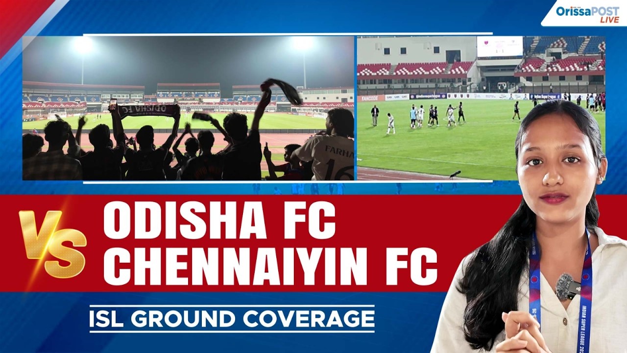 Odisha FC vs Chennaiyin FC Highlights | ISL Clash at Kalinga Stadium