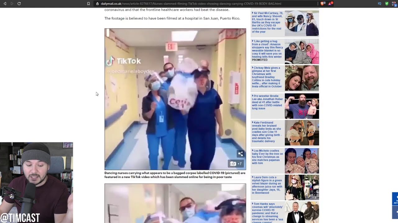 TikTok Dancing Nurses MOCKING US, Like Dancing At A Funeral, Fauci Admits To LYING AGAIN