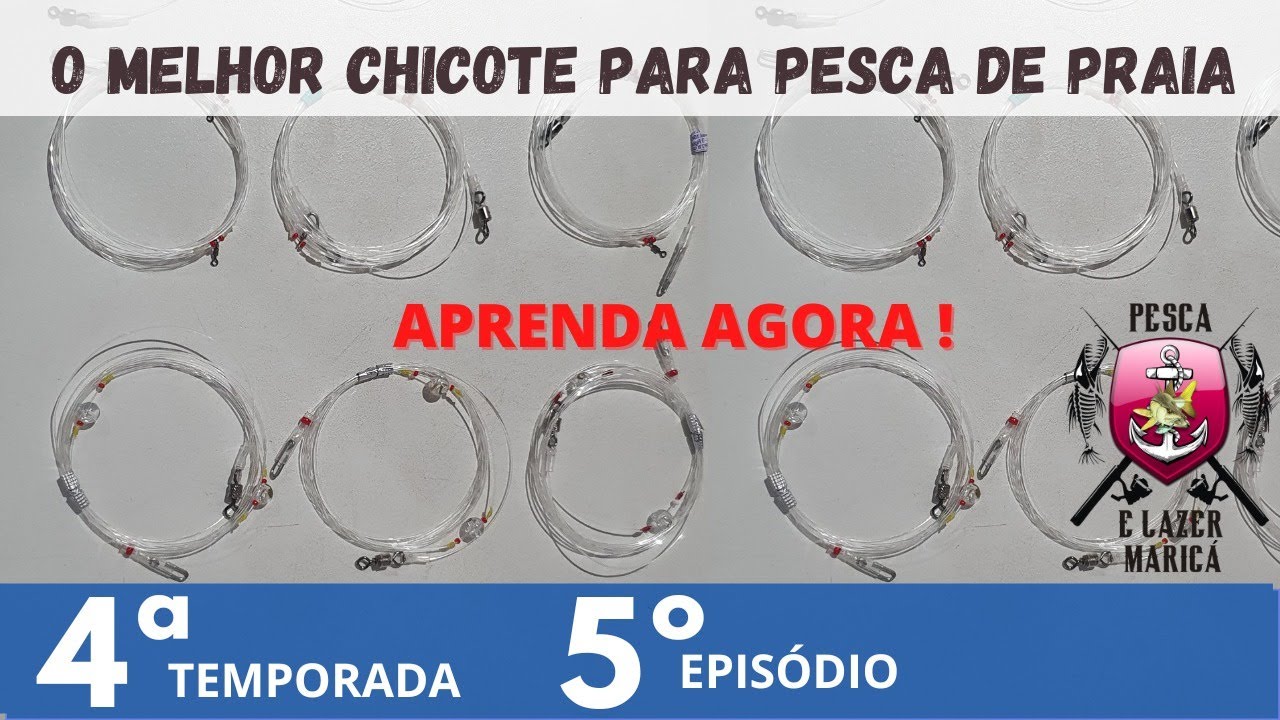 SEGREDO REVELADO - COMO FAZER CHICOTE PARA PESCA - PASSO A PASSO 2022 #dicasdepesca #chicote #pesca