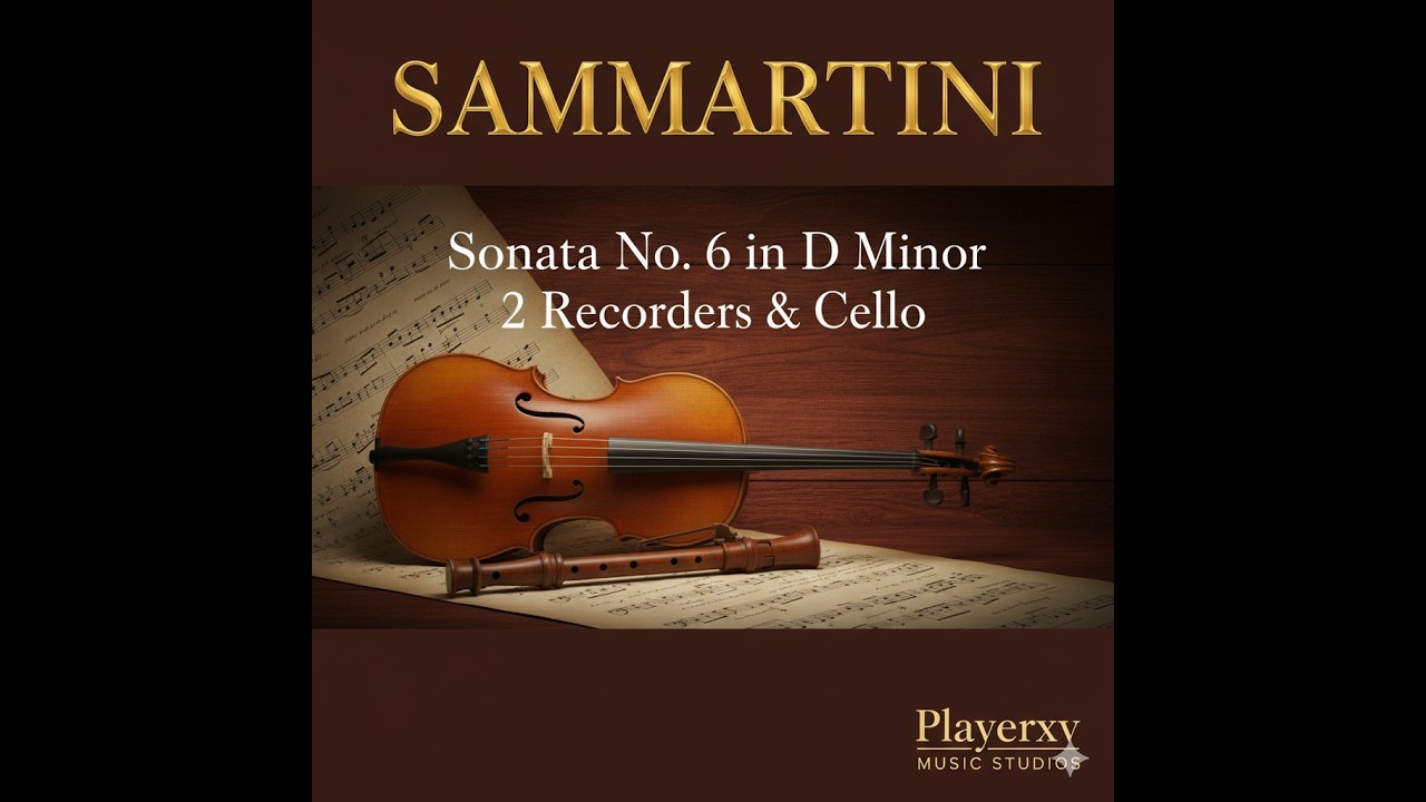 Live Performance of Giovanni Sammartini's Sonata No.6 in d minor