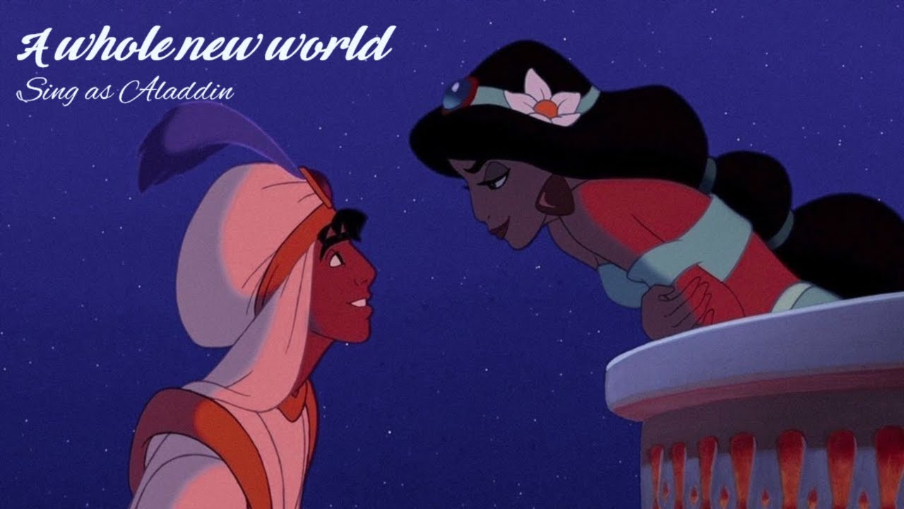 A whole new world - Aladdin - Karaoke