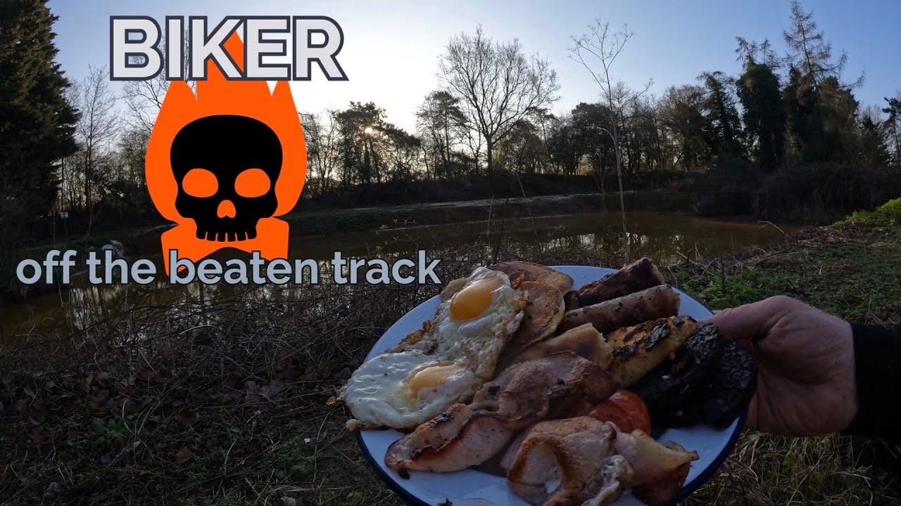 A Traditional Ulster Fry cooked in Essex Woodland