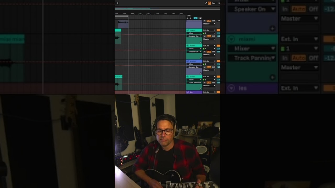 This is the exact moment when I finished the chorus! #guitar #indiescene #music #musicproduction
