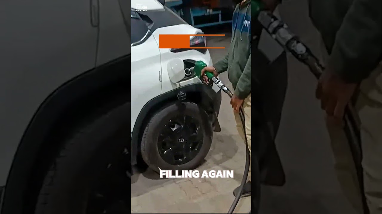 Tata Punch Cng Petrol Milage Test on Highway #shorts #tatapunch
