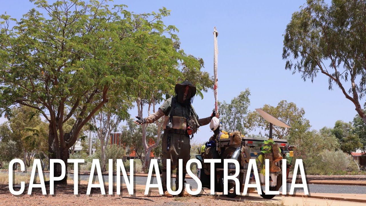 CAPTAIN AUSTRALIA'S EPIC JOURNEY: WALKING 2,200 KM TO FIGHT CANCER