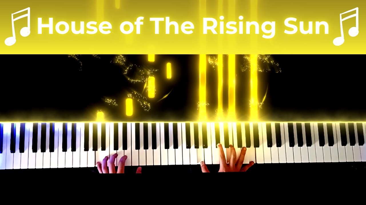 The Animals - House Of The Rising Sun ( Slowed version ) | Piano cover