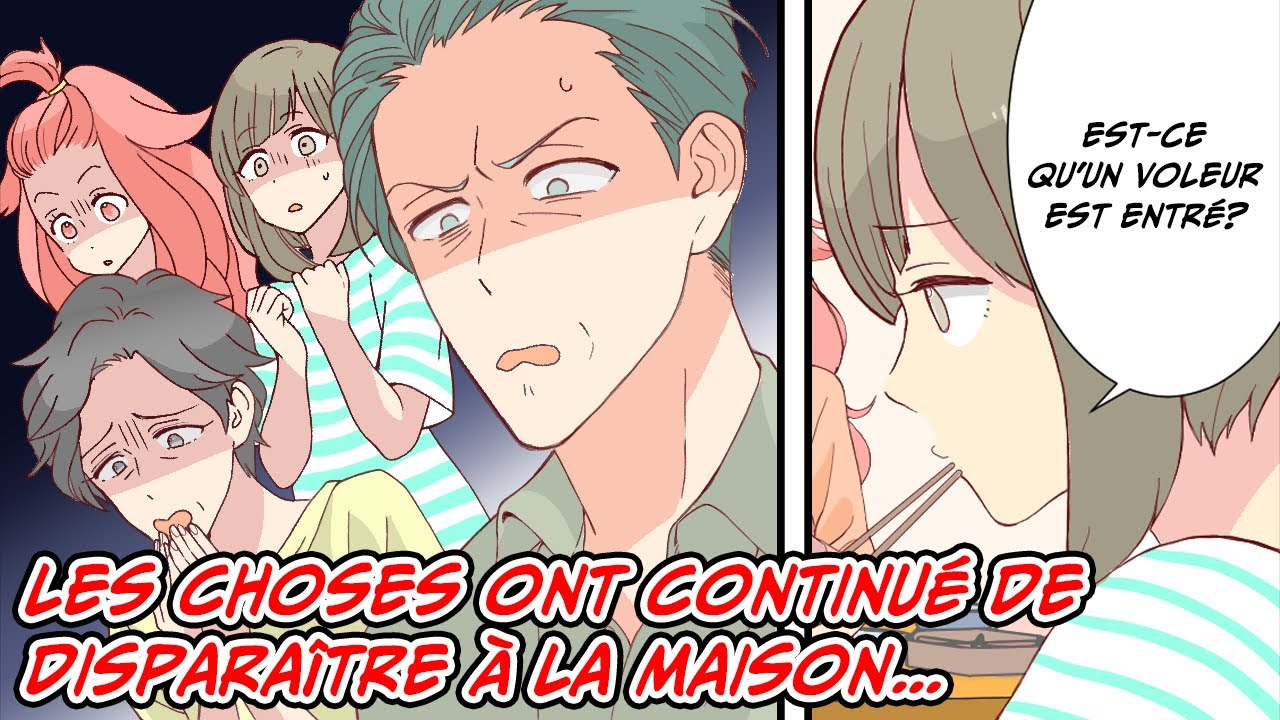 [Manga] Un voleur est entré ? Des choses continuaient de disparaître de la maison...