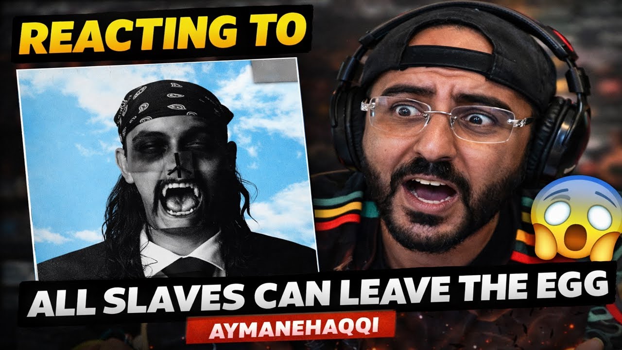 Reaction for the EP ALL SLAVES CAN LEAVE THE EGG - @aymanehaqqi