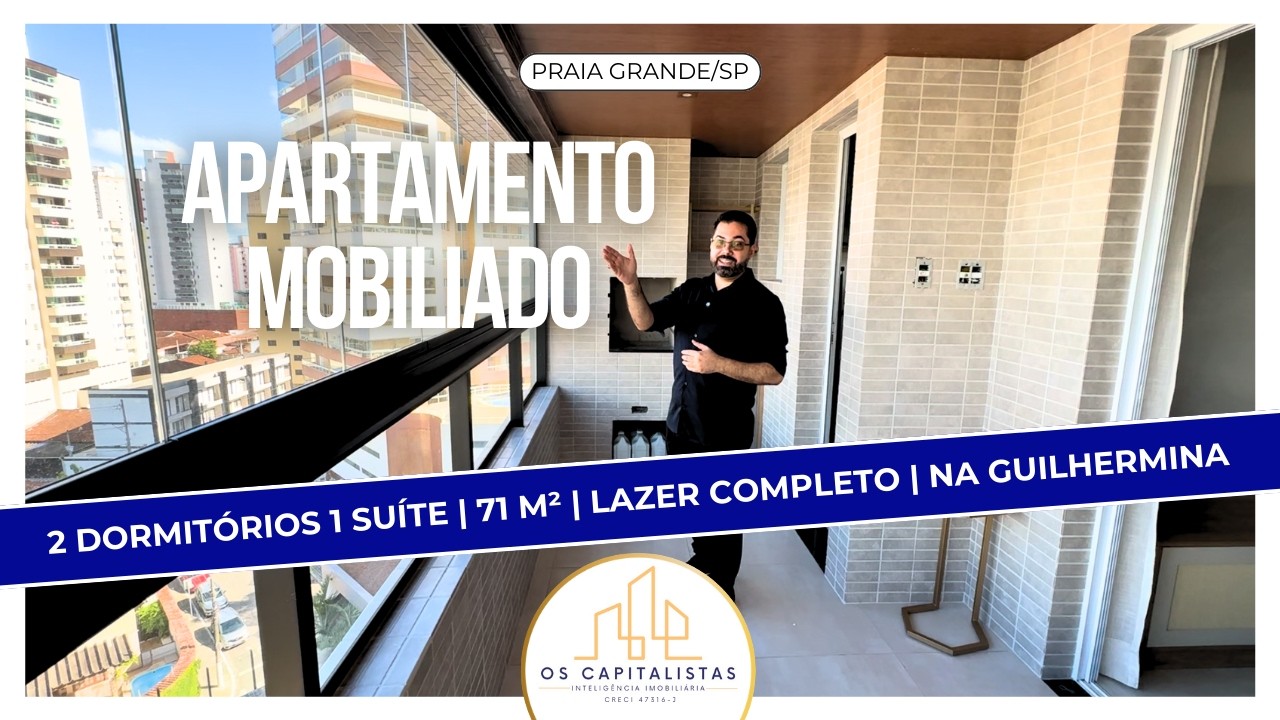 Apartamento mobiliado e decorado na Vila Guilhermina