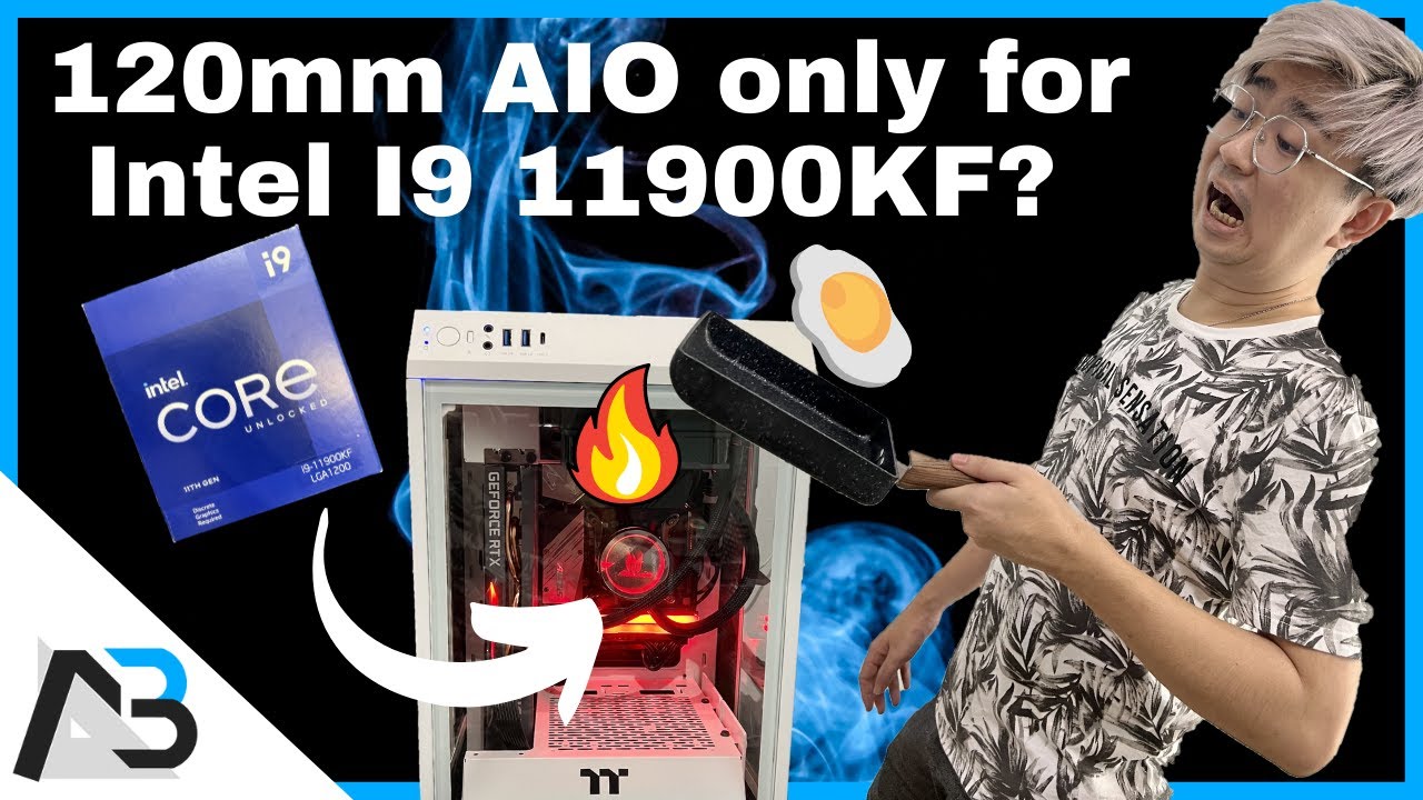 Overclocking 11900kf using a $50 AliExpress 120mm AIO | Tecware mirage 120mm AIO