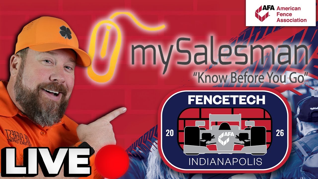 LIVE! From FenceTech 2026 With Rachel Of MySalesman!