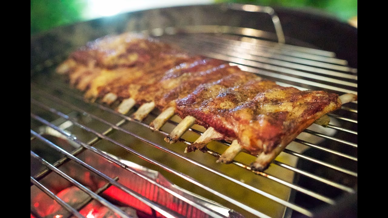 Гриль Weber самые вкусные ребра на гриле