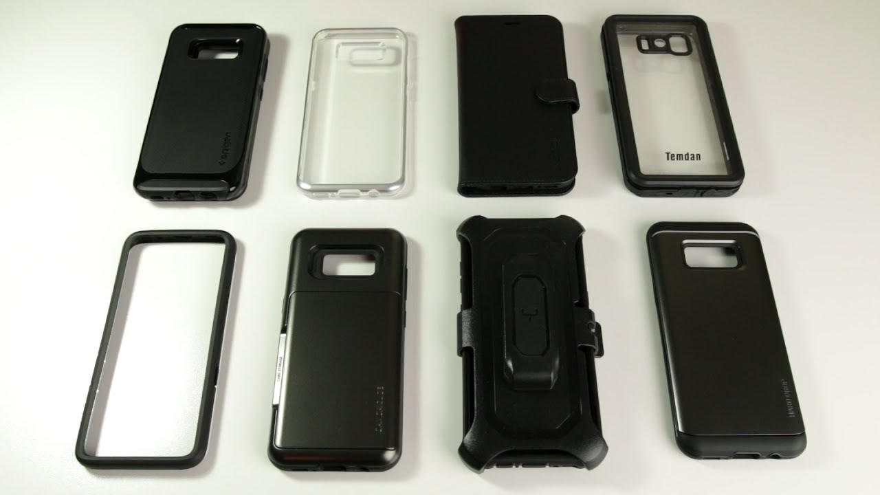 Top 8 Galaxy S8 Case Review + Giveaway