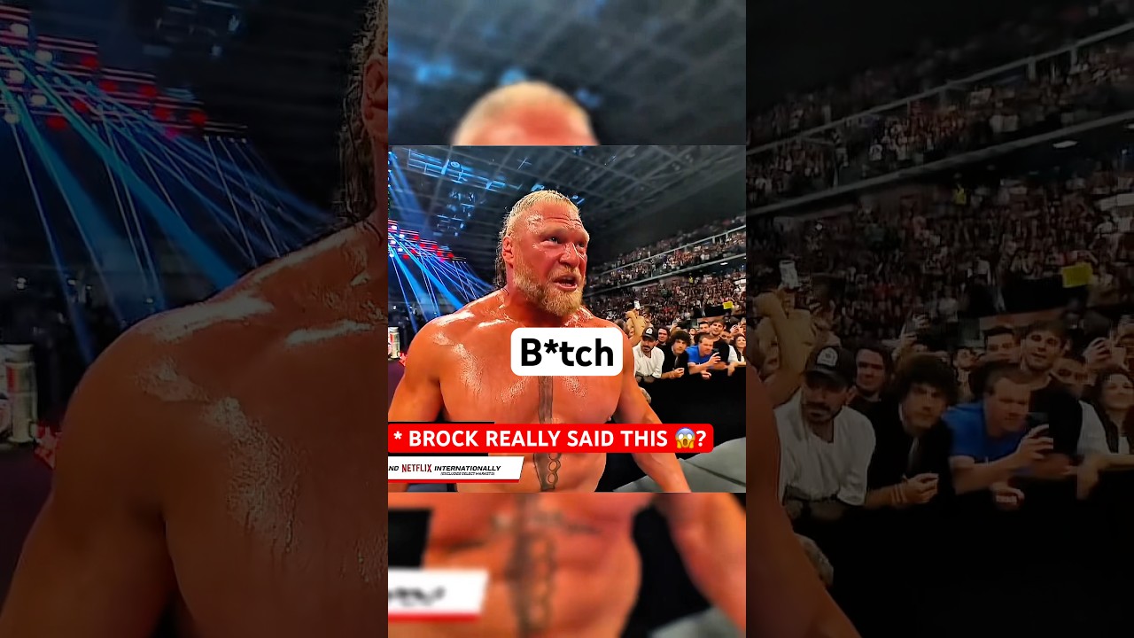 Brock Lesnar Goes TOO FAR on Live TV after CRUSHING Oba Femi 😱