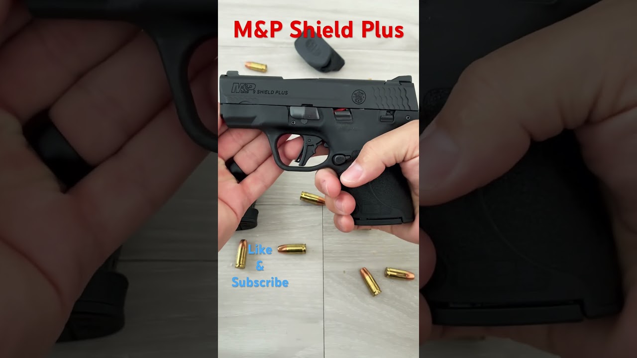 Smith & Wesson M&P Shield Plus &ndash; a compact, high-capacity concealed-carry pistol