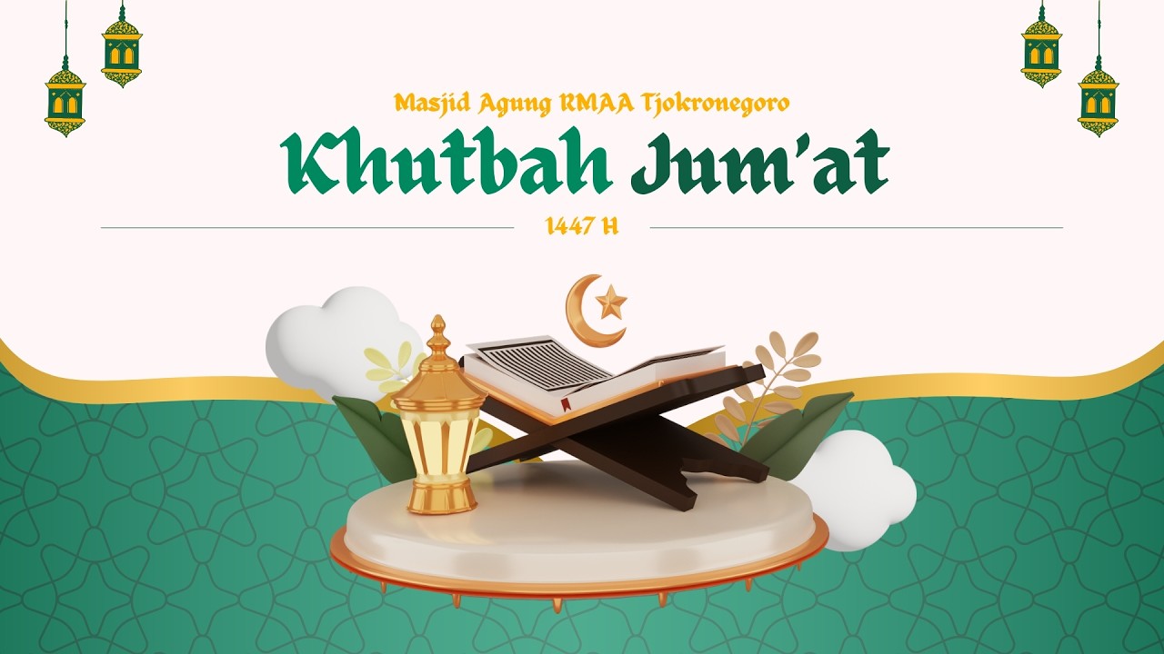🔴LIVE KHUTBAH JUM'AT - Ust. Drs. H. DARUL MA'ARIF, M.Ag | 27 Februari 2026