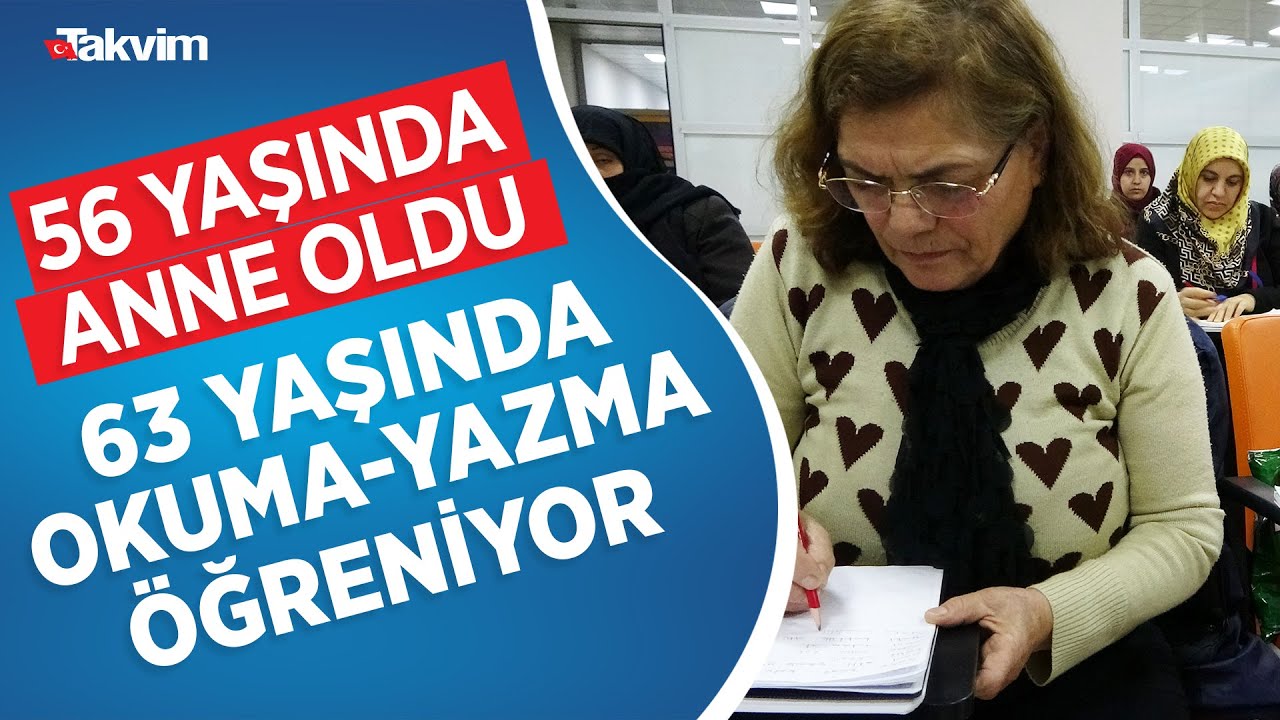 Herkese örnek oluyor! 56 yaşında anne oldu, 63 yaşında okuma yazma öğreniyor
