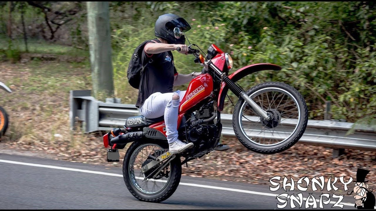 Suzuki Dr125s Mountain Climb
