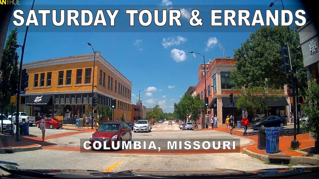 Episode 39 | Columbia MO: Downtown Tour on Named Streets, MU Campus, and Errands | June 21, 2025