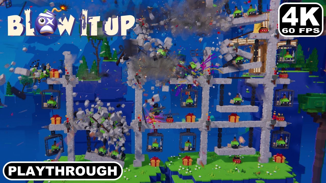 Blow It Up (PS5 Gameplay / Playthrough / No Commentary / 4K 60fps)