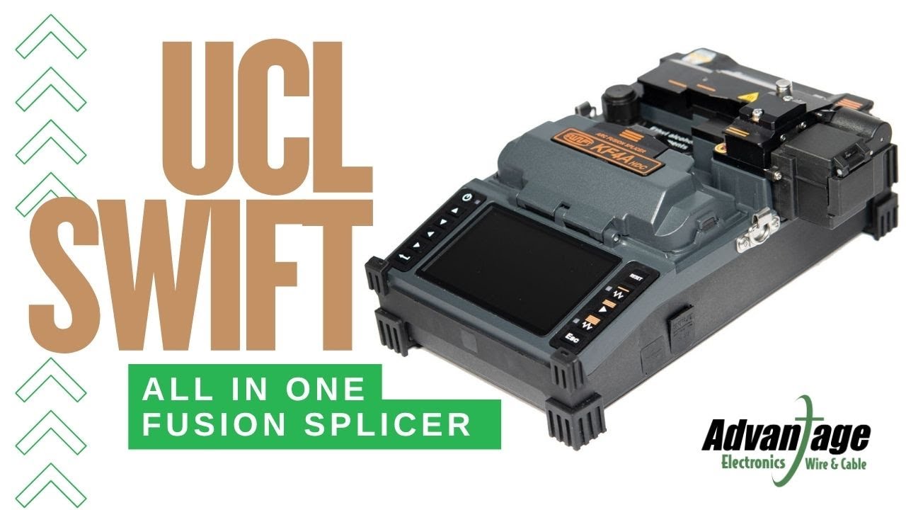 UCL Swift KF4A Fiber Splicer Demonstration