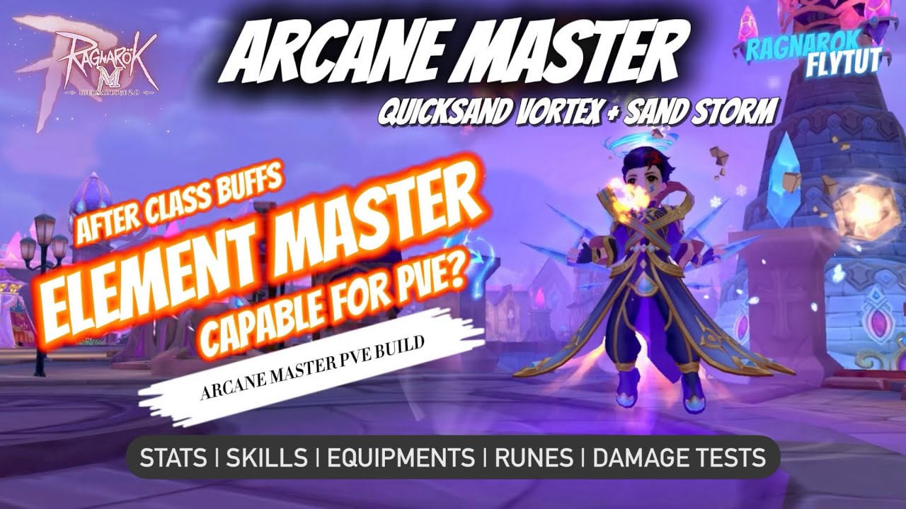 Ragnarok Mobile | Arcane Master DPS (Full PVE build + Damage Tests) #ROM #RagnarokMEternalLove