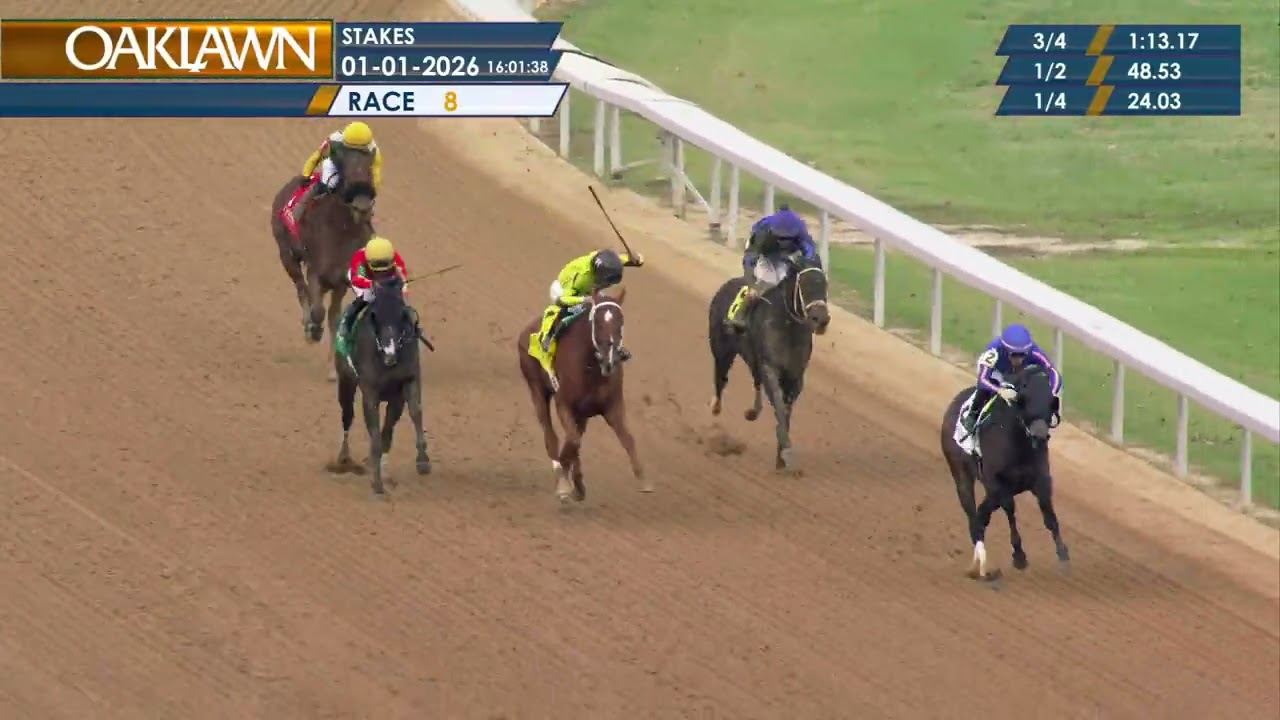 Oaklawn Park January 1, 2026 The 1st Running of OAKLAWN SPORTS OVERNIGHT STAKES