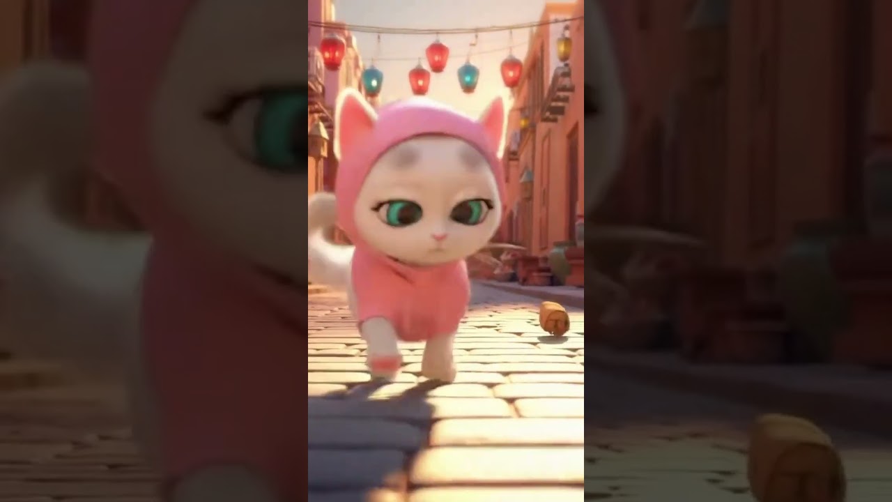 Loulou the Cat&rsquo;s Morning Chase 🐾 | Pixar-Style 3D Short