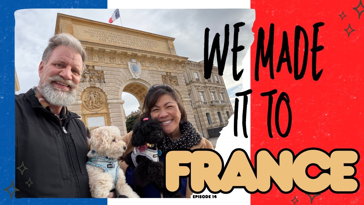 Finally, we arrived in France! 🇺🇸✈️🇫🇷 Our one-way travel from the USA