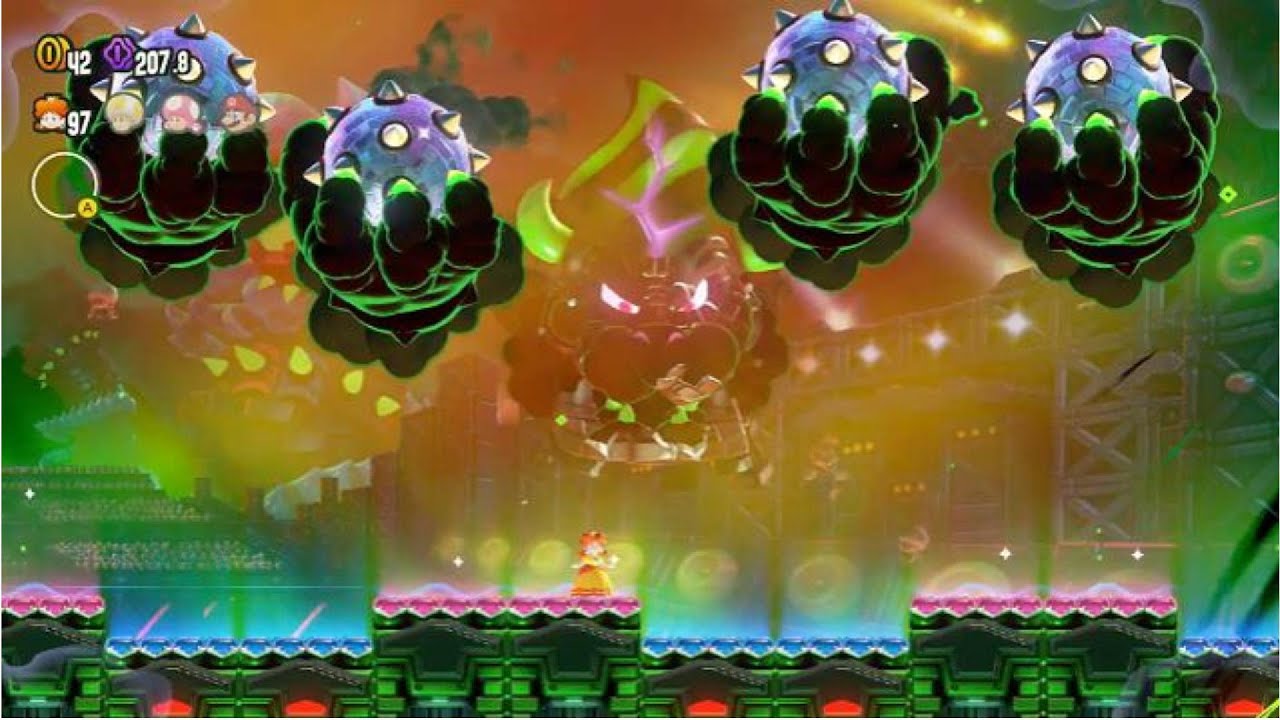 The Final Boss Of Super Mario Bros Wonder In 1080p 60fps (Full Gameplay)
