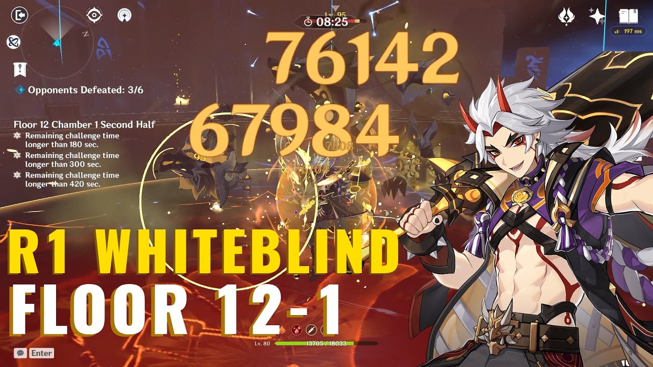 Arataki Itto R1 Whiteblind vs Floor 12 Rifthounds