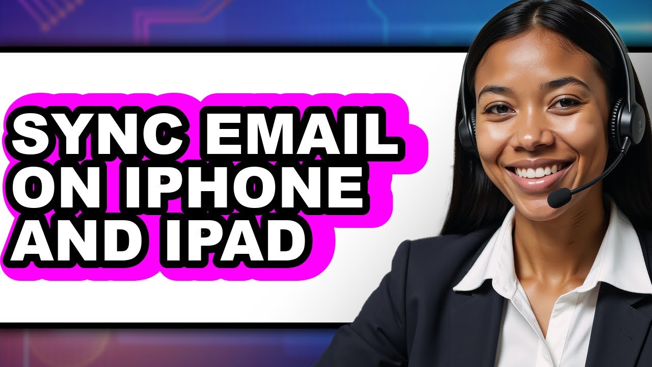 How to Sync Email on iPhone and iPad (Only Way)