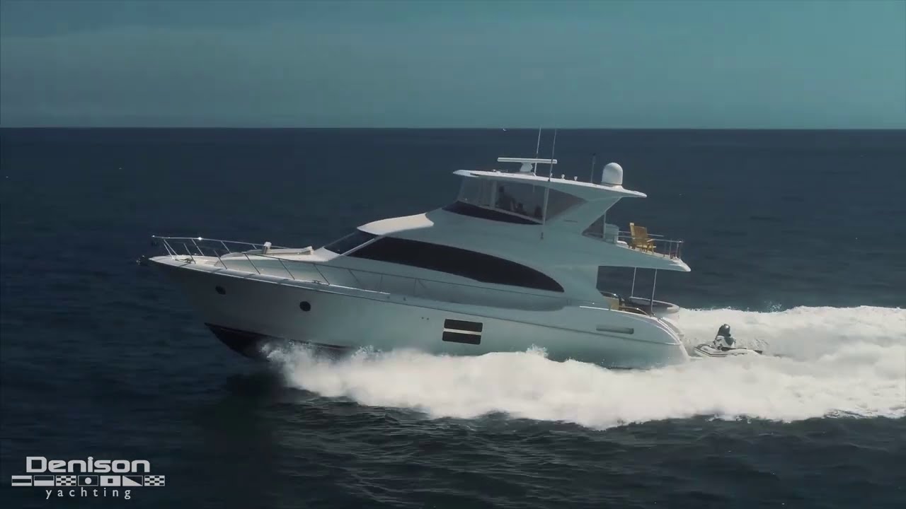 Обзор моторной яхты Hatteras 60 [$2 990 000]