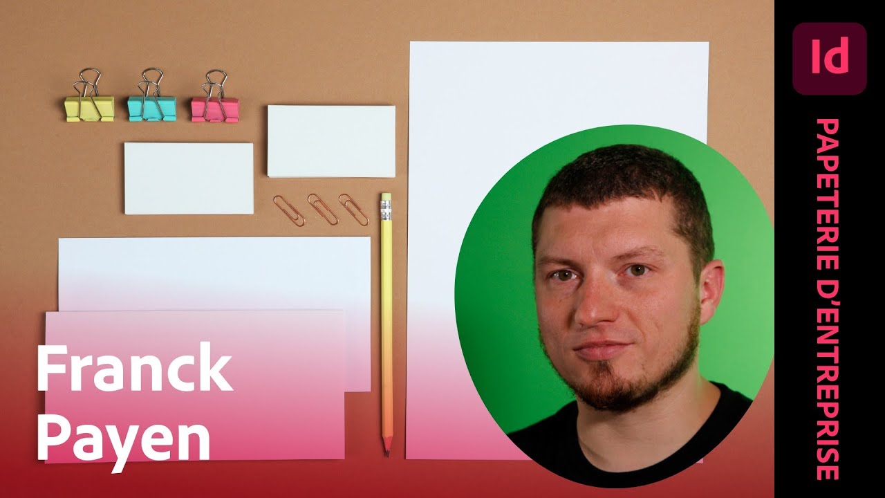 Ask A Pro Papeterie d'entreprise sur inDesign avec Franck Payen | Adobe France
