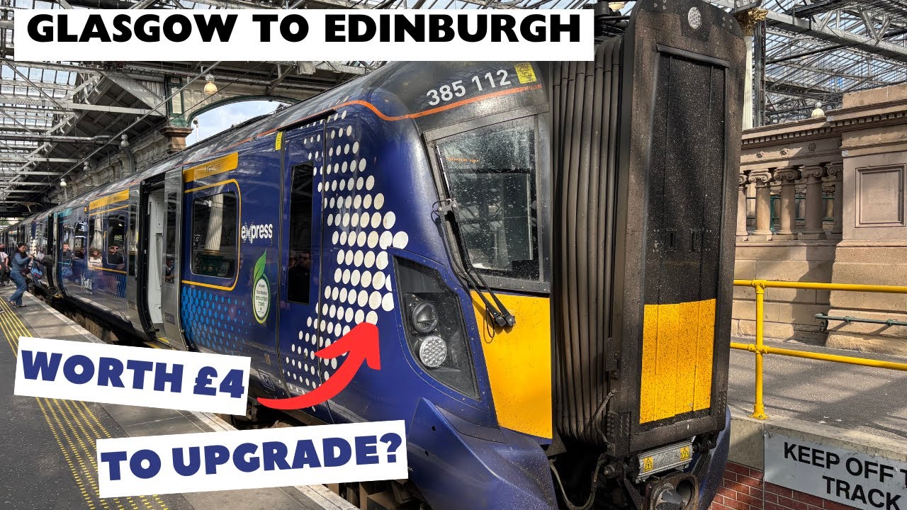 Is First Class Worth It for Less Than £5? ScotRail Express Review!