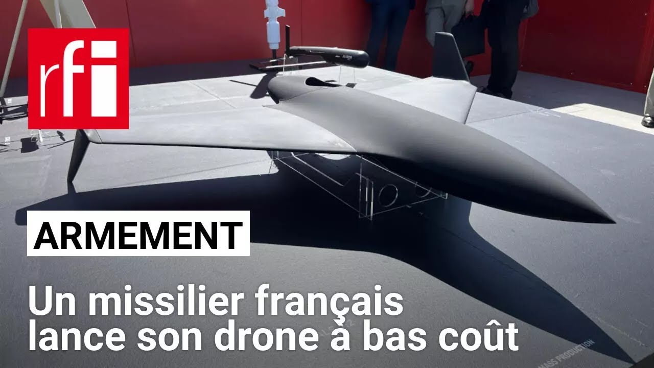 Un missilier français lance son drone, de type Shahed, à bas coût • RFI