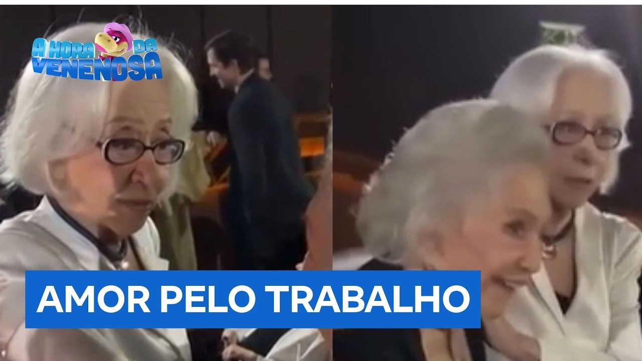 Fernanda Montenegro e Nathalia Timberg falam sobre trabalho aos 96 anos