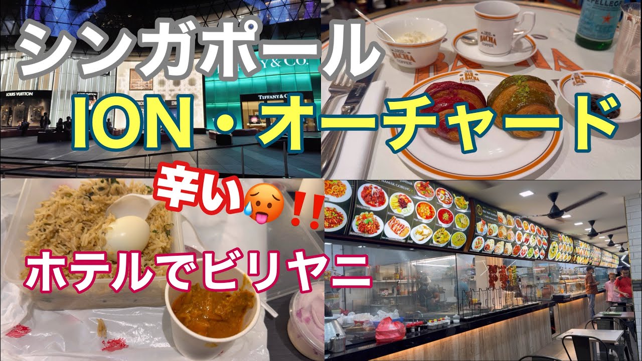 ION・オーチャードでバシャコーヒー、チキンビリヤニをお持ち帰り辛さに驚く‼️