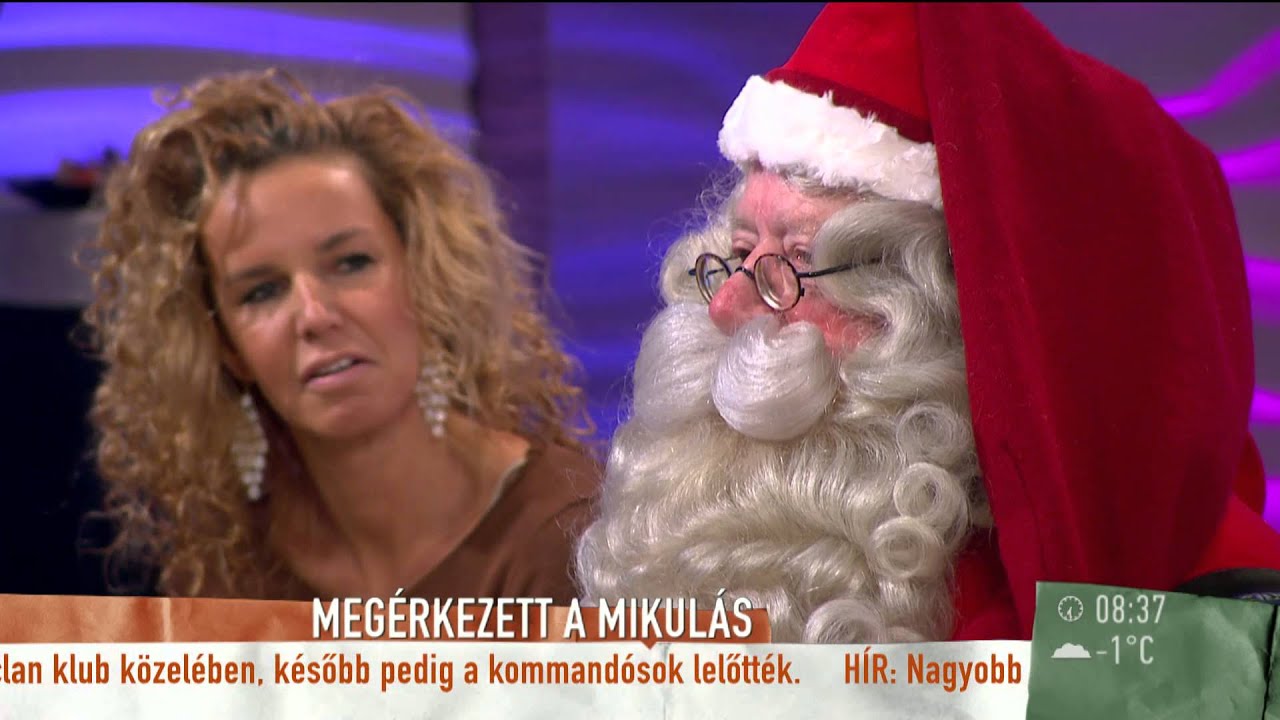 Megkérdeztük a Mikulástól, szokott-e e-mailezni - 2015.11.26. - tv2.hu/mokka