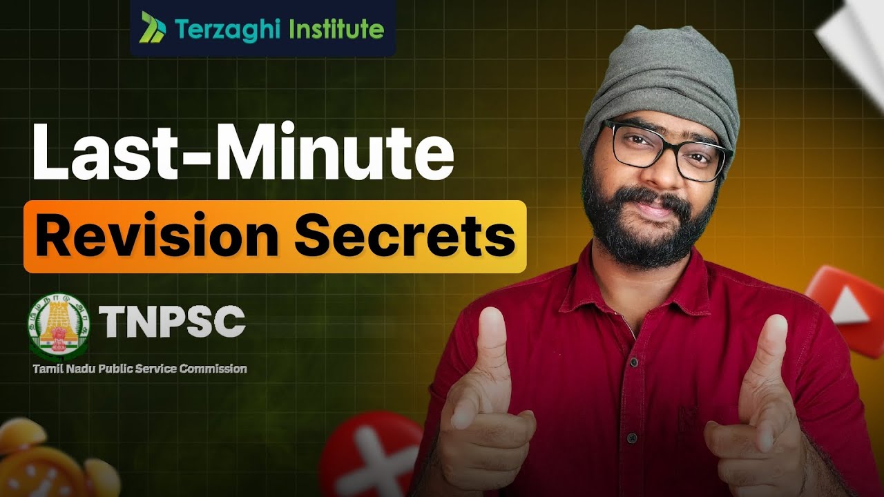 Ippadi oru Revision session na paathathey ila😱🔥 I TNPSC AE & TNPSC JDO I  Terzaghi Institute
