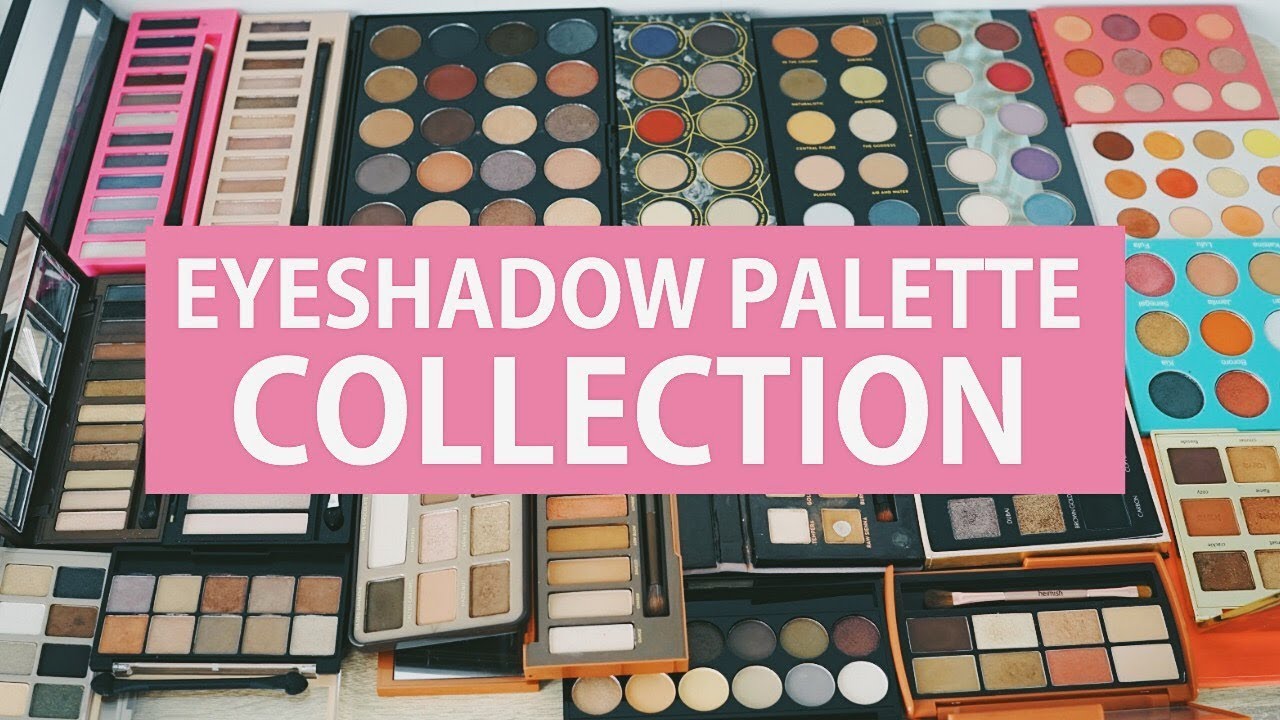 MAKEUP COLLECTION INDONESIA : EYESHADOW PALETTE + REVIEW | ENG SUB