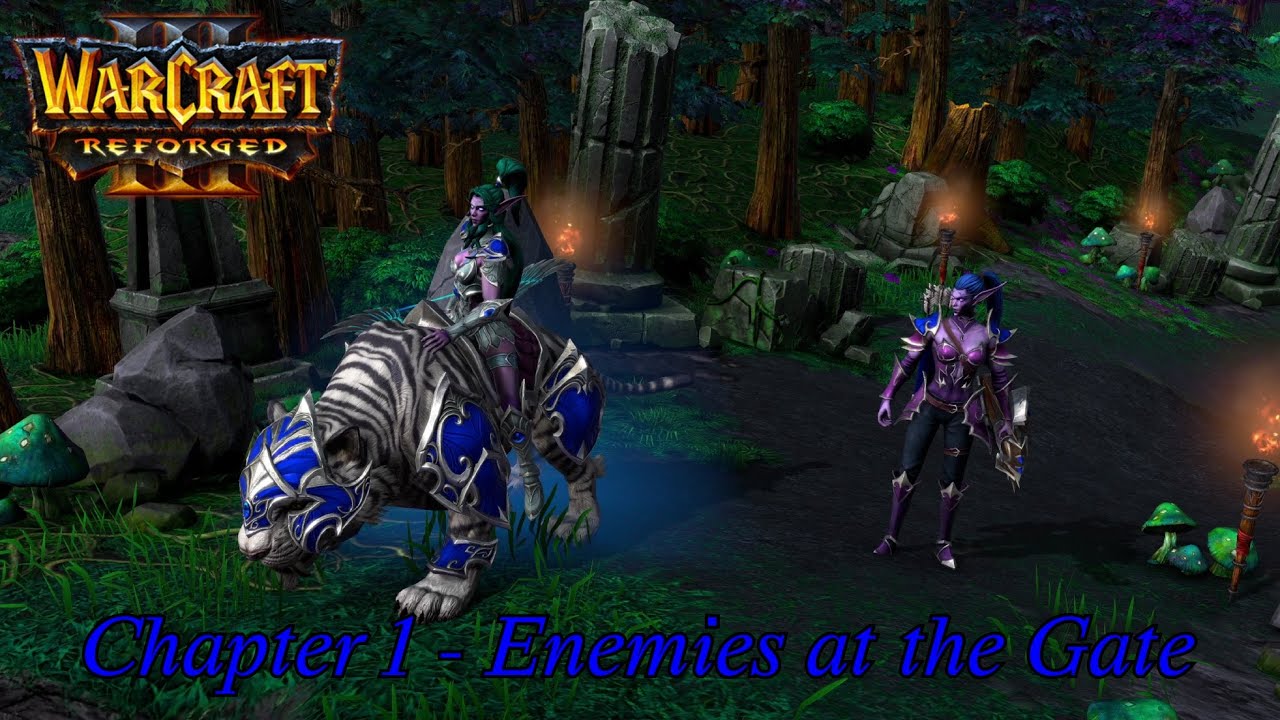 Enemies at the Gate (Hard) - Warcraft 3 Reforged (1.33)