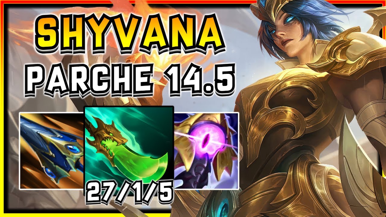 ¡DESTROZA PARTIDAS CON ESTA BUILD DE SHYVANA! | #leagueoflegends #lol