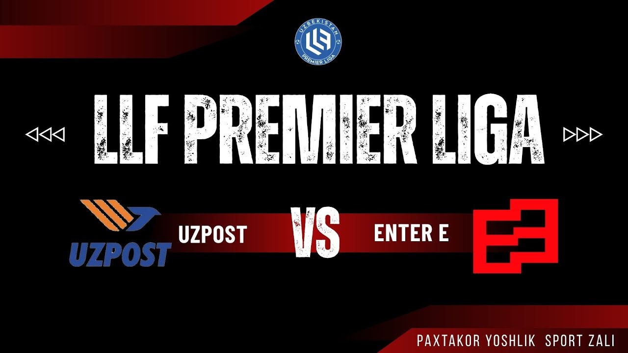 🔴 UZPOST vs ENTER E  // LLF PREMIER LIGA // 6-TUR