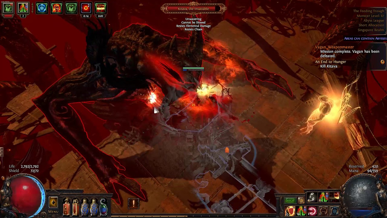 Path Of Exile | Act 10 - Kitava's Fight