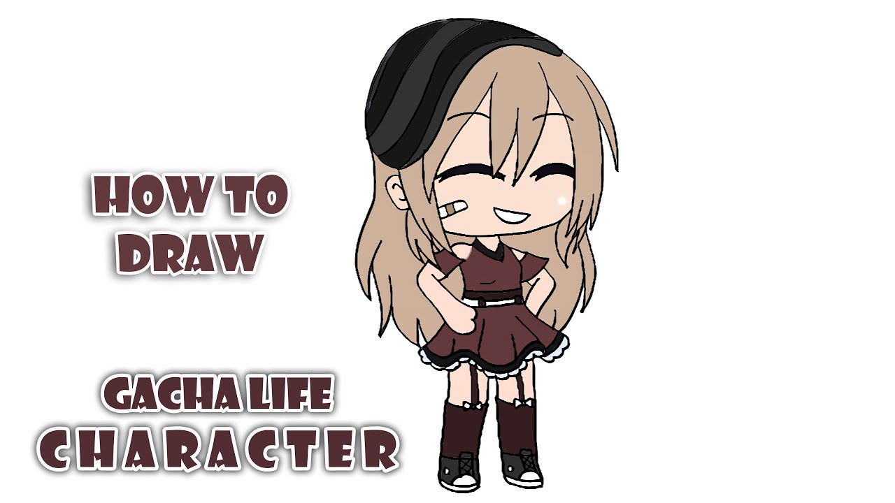 How to Draw Gacha Life Character Step by step Part II